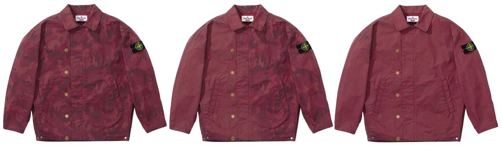 Supreme®/Stone Island® Reactive Ice Camo Ripstop Jacket view 29